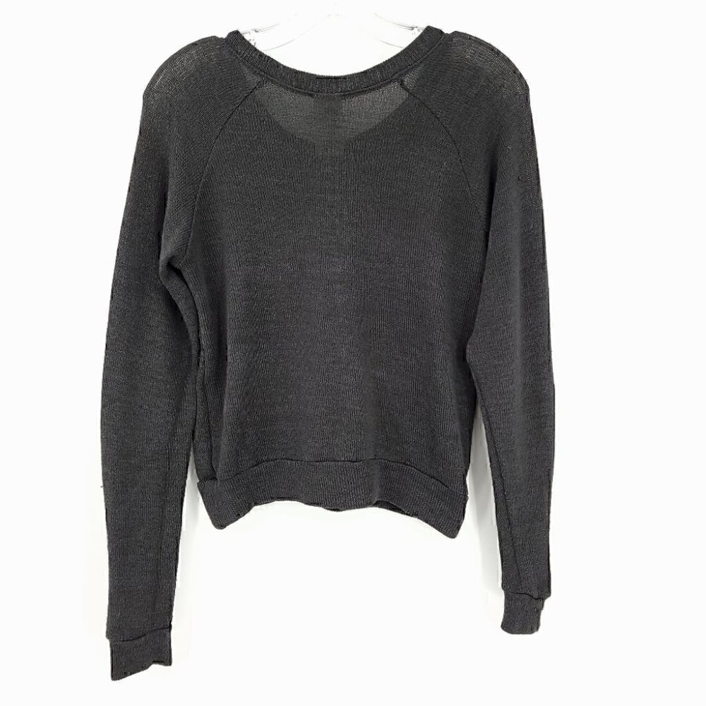 Disney Kids S Sequin Gray Long Sleeve Casual Bling Blouse Top Jerry Leigh - Picture 4 of 13